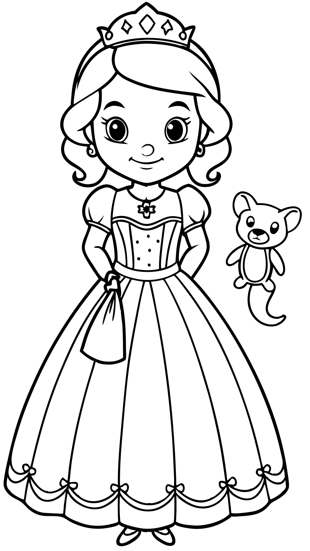 sofia the princess coloring pages